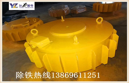 濟寧懸掛式電磁除鐵器工作原理