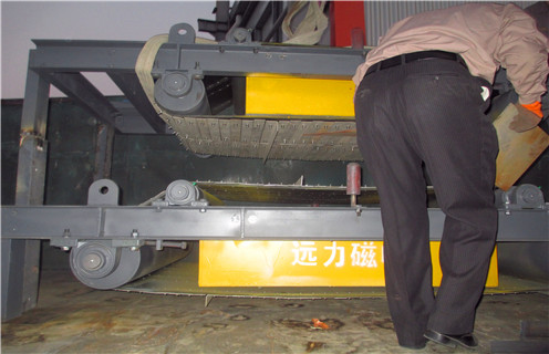 永磁自卸除鐵器，甘肅永磁自御式自動除鐵器性能_技術參數_甘肅永磁自御式自動除鐵器性能磁塊安裝方式_如何換帶 