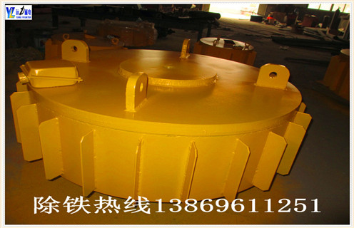 盤(pán)式電磁除鐵器，山東盤(pán)式電磁除鐵器安裝標(biāo)準(zhǔn)_規(guī)格型號(hào)_山東盤(pán)式電磁除鐵器安裝標(biāo)準(zhǔn)生產(chǎn)廠家型號(hào)的工作原理及內(nèi)部結(jié)構(gòu)