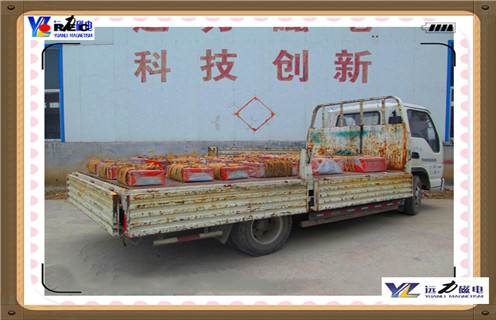 懸掛式永磁除鐵器，江蘇rcyb懸掛式永磁除鐵器_內部磁塊安裝方法_江蘇rcyb懸掛式永磁除鐵器型號視頻定制供應型號價格