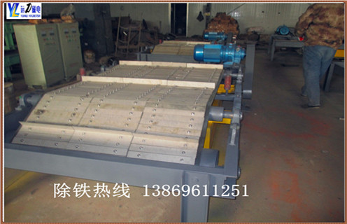 懸掛式自卸式永磁除鐵器，海南rcyd系列懸掛自卸式永磁除鐵器_內部磁塊安裝方法_海南rcyd系列懸掛自卸式永磁除鐵器圖片示意圖定制供應型號價格 