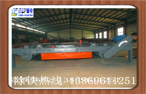 永磁自卸式除鐵器，吉林永磁自卸式除鐵器rcyd-8_內(nèi)部磁塊安裝方法_吉林永磁自卸式除鐵器rcyd-8內(nèi)部批發(fā)圖片示意圖定制供應(yīng)型號(hào)價(jià)格