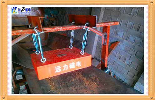 永磁懸掛式除鐵器，遼寧RCYB-6永磁懸掛式除鐵器_內部磁塊安裝方法_遼寧RCYB-6永磁懸掛式除鐵器廠家供應型號價格 